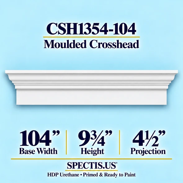 CSH1354-104 decorative urethane crosshead