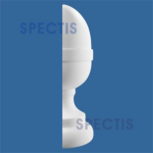 AC49H Spectis Urethane Acorn Half Post Cap 4.5"