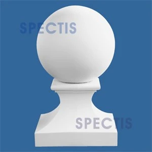BA12.5 Spectis 12" Ball on Pedestal for Newel Post 12.5" Base