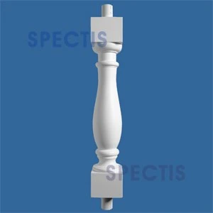 BAL2000-28 Urethane Baluster or Spindle 4 1/2"W X 28"H