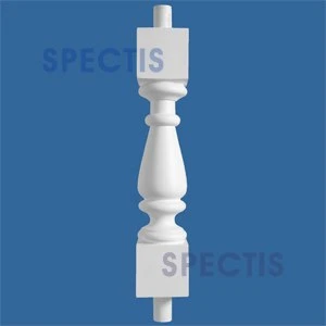 BAL2025-23 Urethane Baluster or Spindle 4 1/2"W X 22 7/8"H