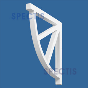 BL2434 Spoke Fan Gingerbread Bracket 1"W x 12"H x 12" P
