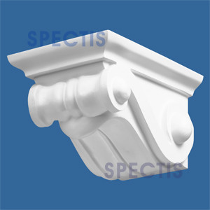 BL2436 Ionic Scroll Modillion 10.25"W x 8.25"H x 15.875" P