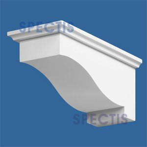 BL2475 Corbel Block or Eave Bracket 6"W x 6"H x 13.25" P