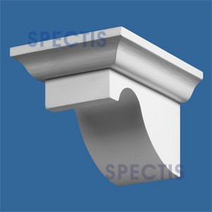 BL2488 Corbel Block or Eave Bracket 7.13"W x 6"H x 9.25" P