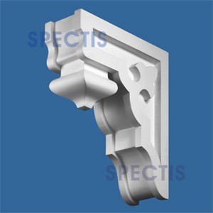 BL2511C Corbel Block or Eave Bracket 5.75"W x 17.75"H x 15" P
