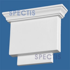 BL2524 Corbel Block or Eave Bracket 6.5"W x 5.5"H x 2" P