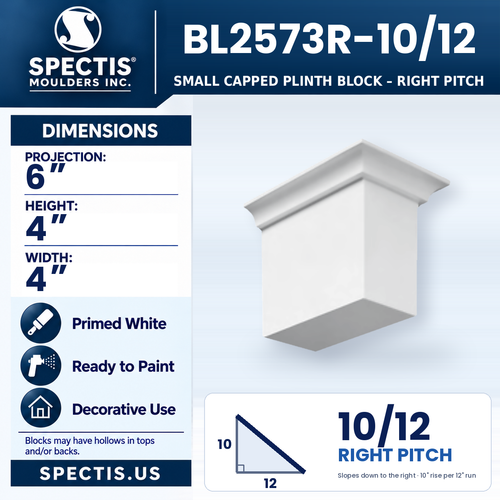 BL 2573R-10/12 Right-hand pair