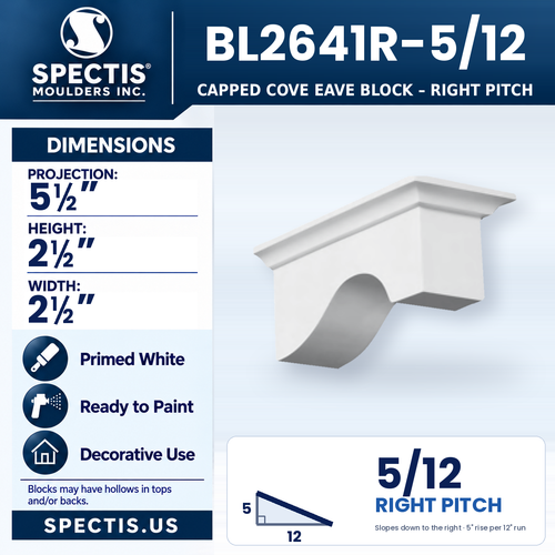 BL 2641R-5/12 Right-hand pair