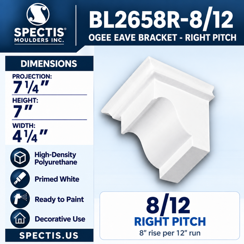 BL 2658R-8/12 Right-hand pair