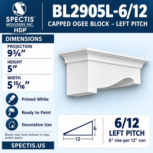 BL 2905L-6/12 Left-hand pair