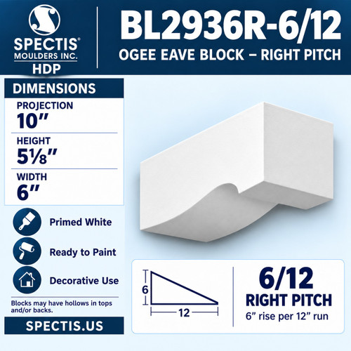 BL 2936R-6/12 Right-hand pair
