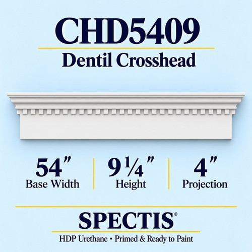 CHD5409 crosshead with dentil