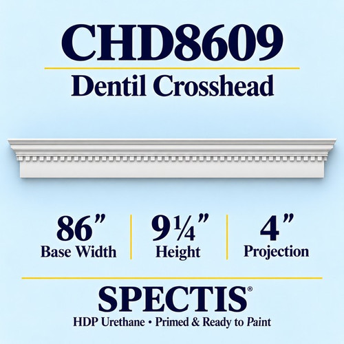 CHD8609 crosshead with dentil