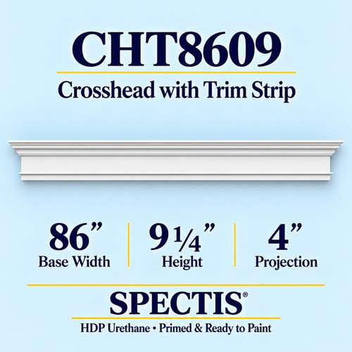 CHT8609 crosshead with trim strip
