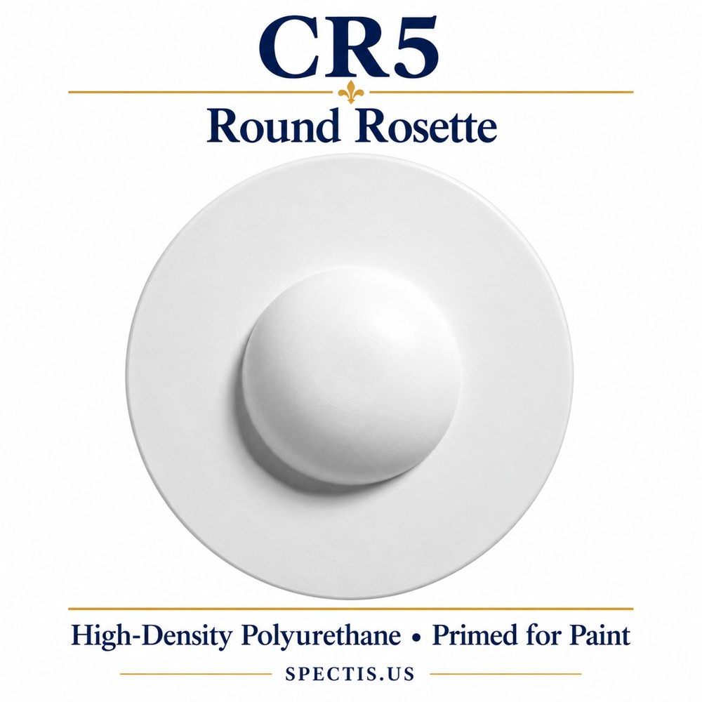 CR5 Round Rosette — HDP — 5″ diameter