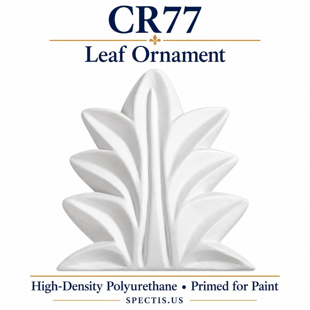 CR77 Leaf Ornament — HDP — 6¾″ × 6¾″