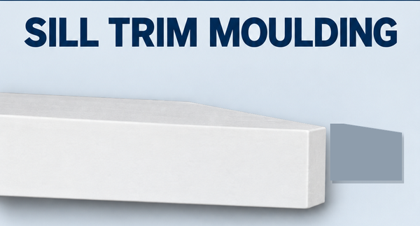 MD1079 Sill Trim Moulding, moulding and grey side profile