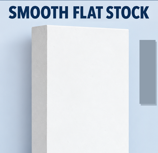 MD1090 Smooth Flat Stock, moulding and grey side profile