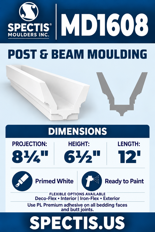MD1608 urethane post beam
