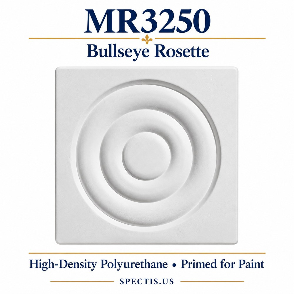 MR3250 Bullseye Rosette Block — HDP