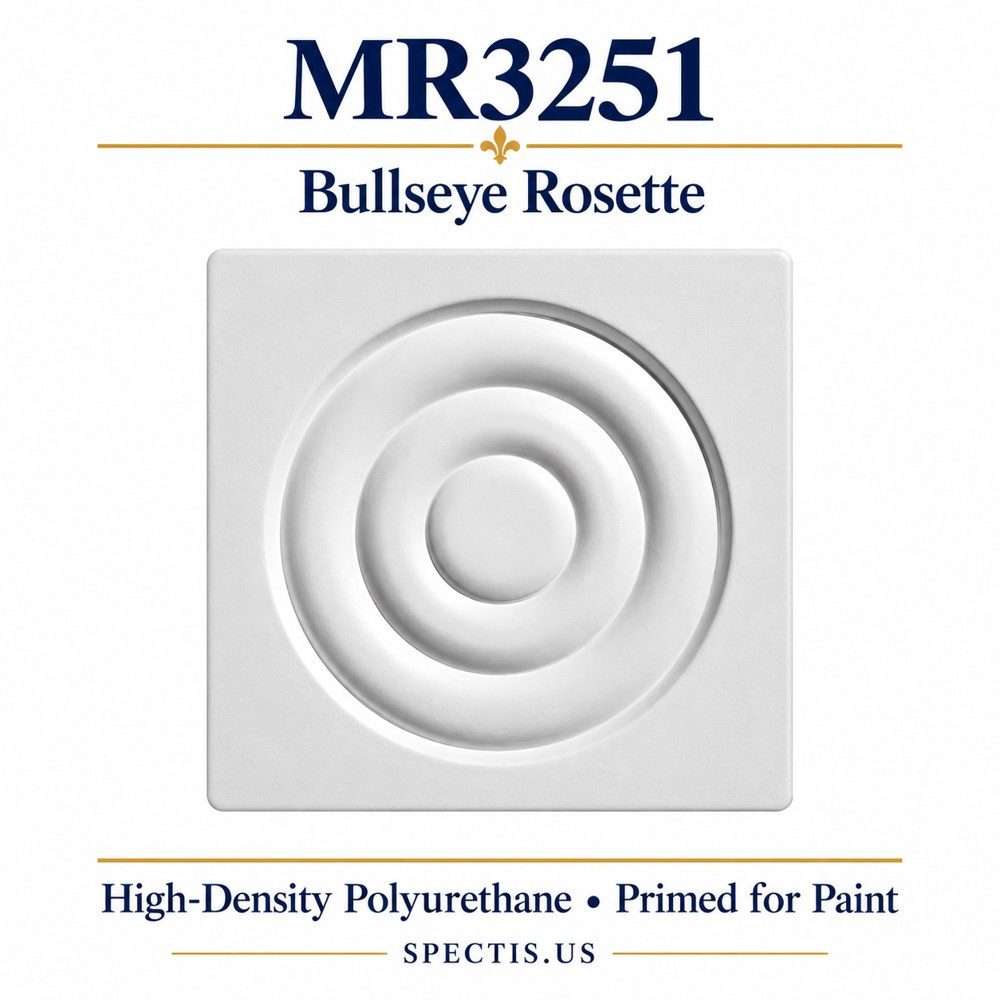 MR3251 Bullseye Rosette Block — HDP