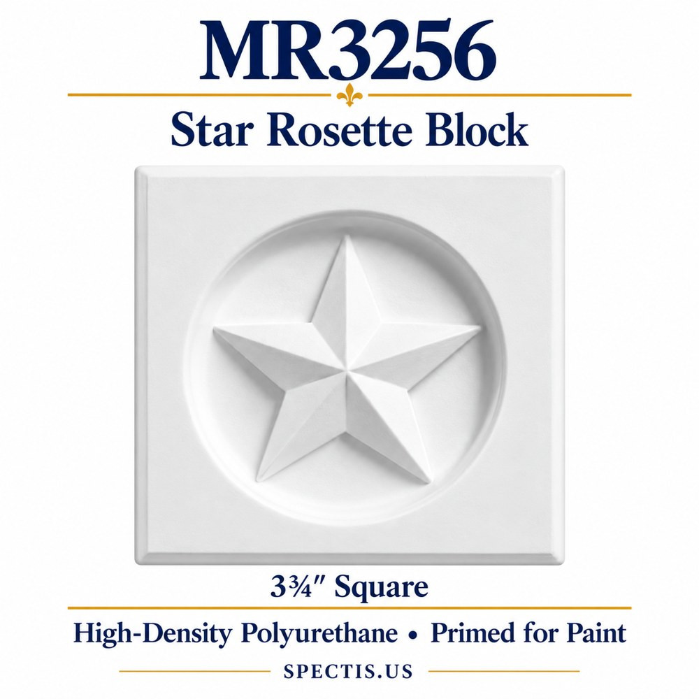 MR3256 Star Rosette Block — HDP