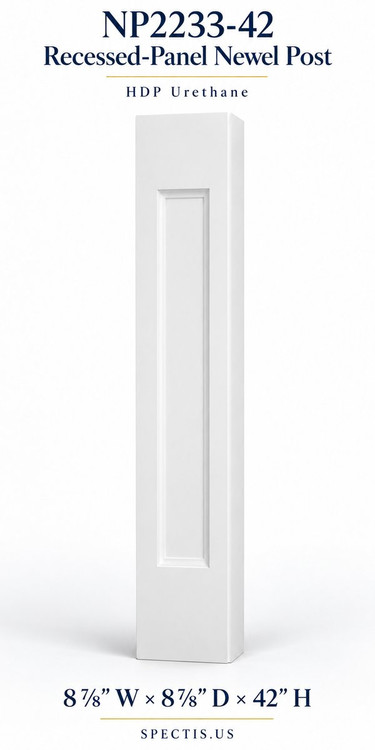 NP2233 Newel post · 2 sizes