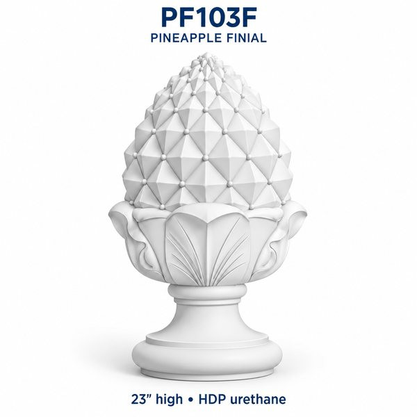 PF103F Pineapple Finial – 23″ H | HDP Urethane
