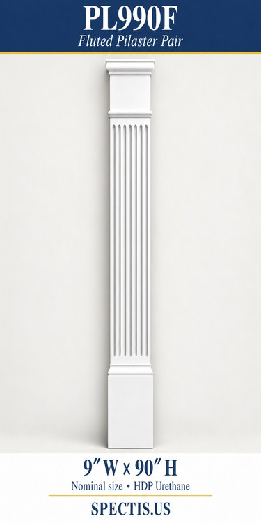 PL990F 9″ pilasters