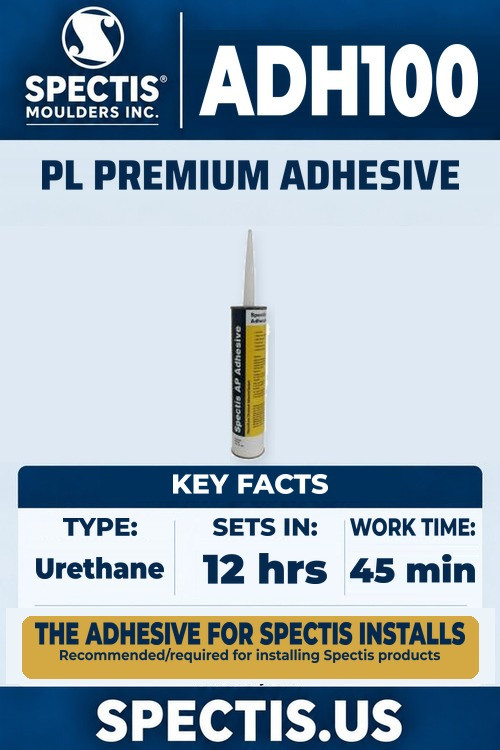 ADH100 PL Premium polyurethane construction adhesive for installing Spectis products