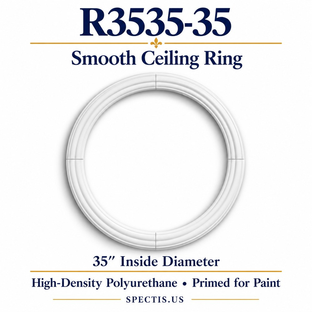R3535-35 Smooth Ceiling Ring — HDP