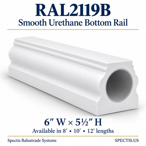 RAL2119B-perFt Matching rail