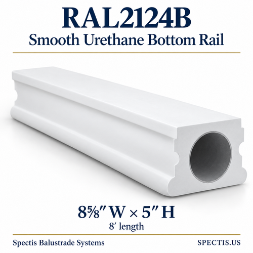RAL2124B-perFt Rail