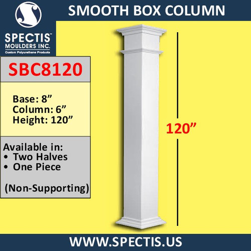 Sbc81 Smooth Box Column 6 X 1 H