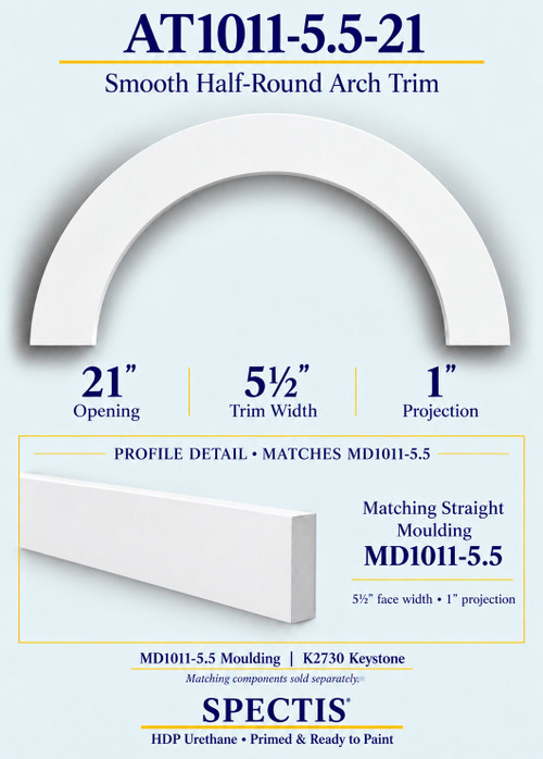 AT1011 Arch trim · 12 sizes