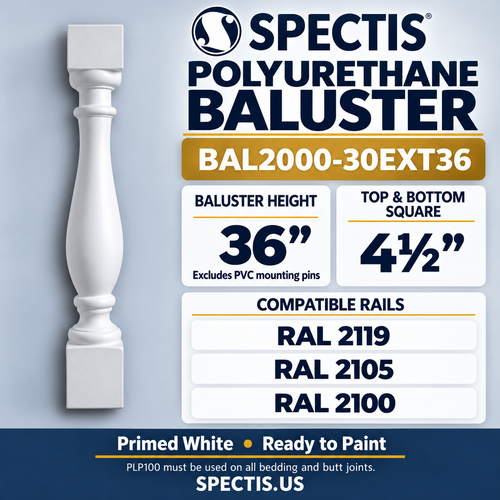 BAL2000 Baluster · 10 sizes