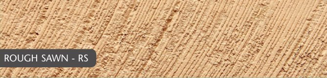 Rough sawn texture