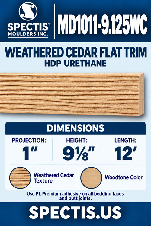 MD1011-9.125WC flat trim