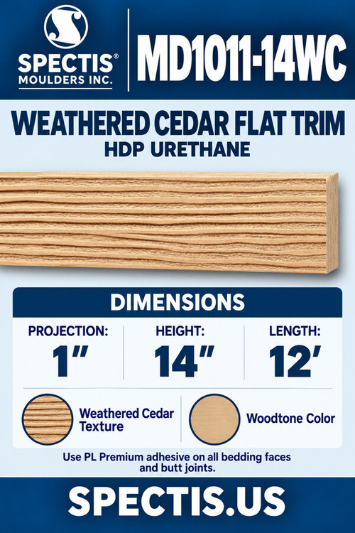 MD1011-14WC flat trim