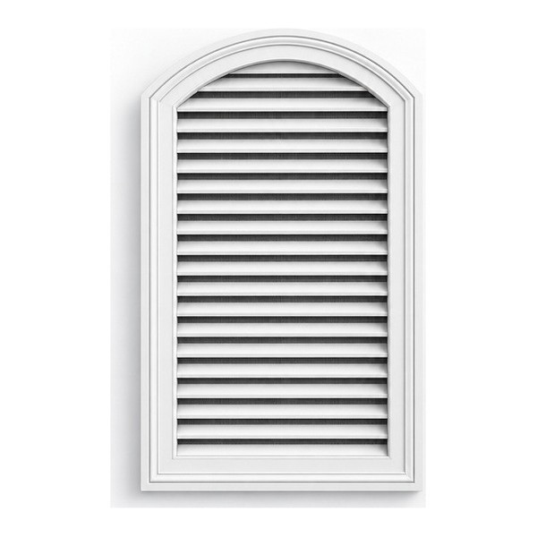 White eyebrow Spectis gable vent LOE2234.