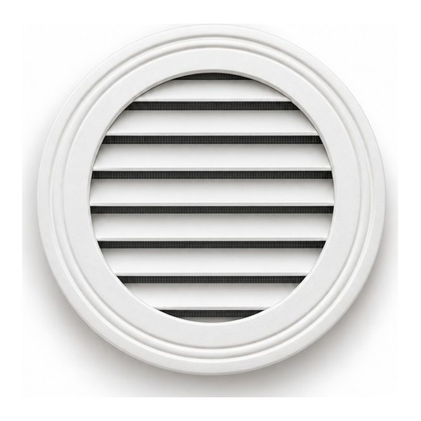 White round Spectis gable vent LOR16.
