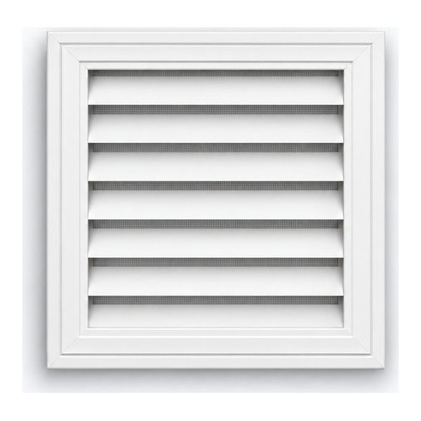 White rectangle Spectis gable vent LORT1212.