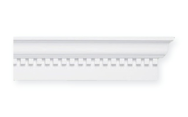 Dentil crown moulding, Spectis MD1316 polyurethane