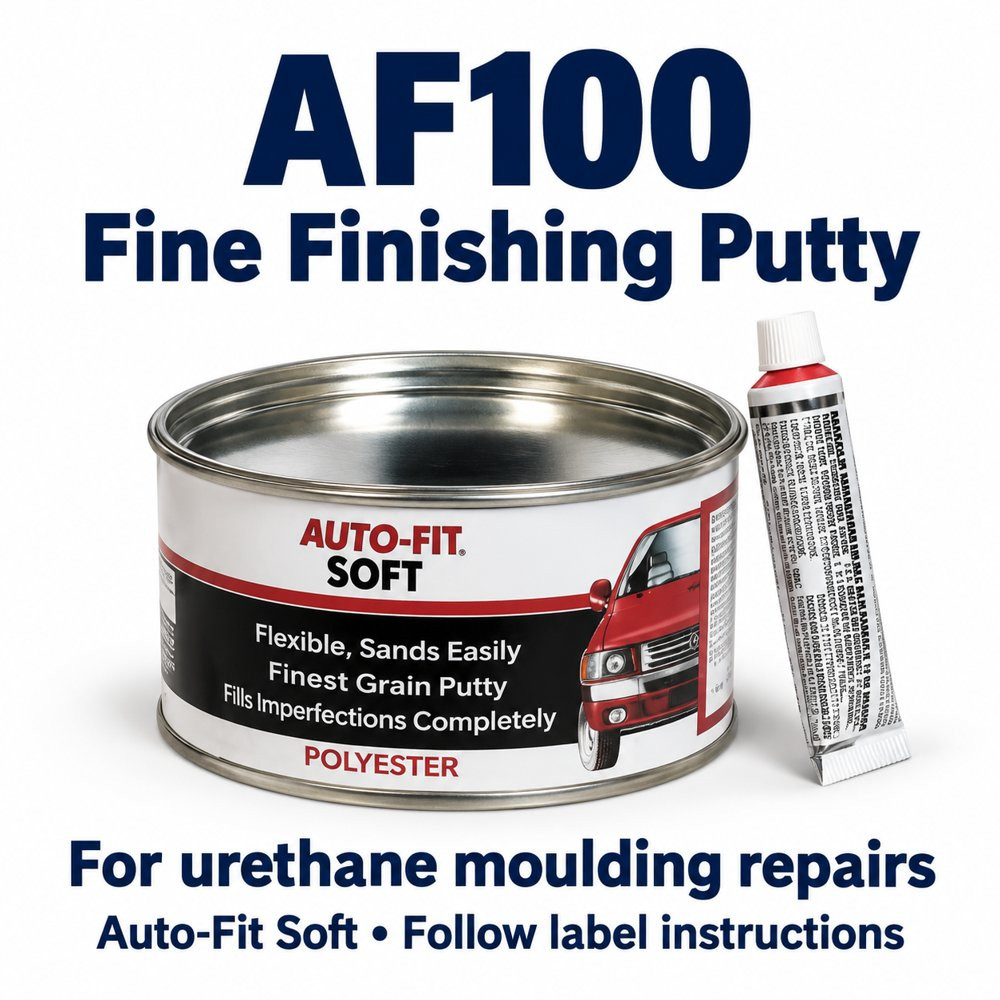AF100 Auto-Fit Soft Fine Finishing Putty, For Urethane Moulding Repairs