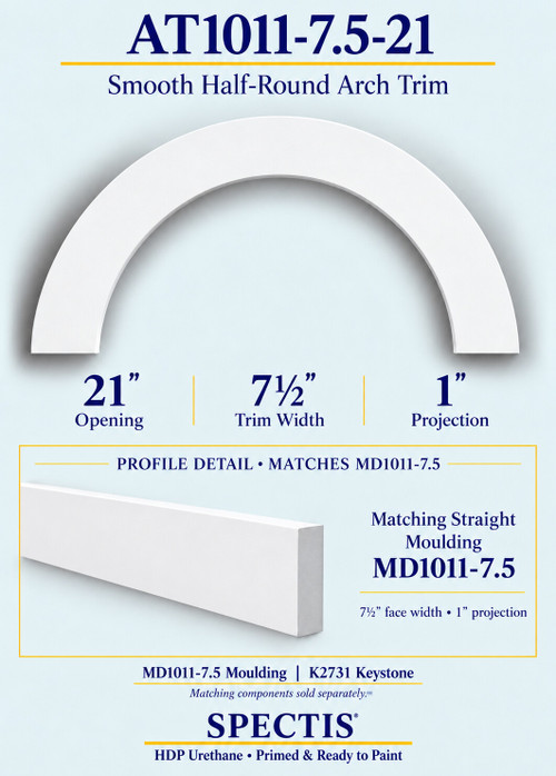 AT1011 Arch trim · 12 sizes