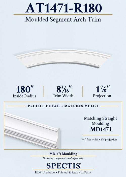 AT1471 Arch trim · 2 sizes