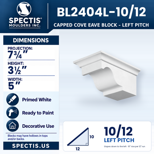 BL 2404L-10/12 Left-hand pair