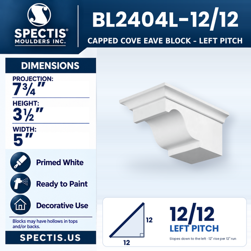BL 2404L-12/12 Left-hand pair