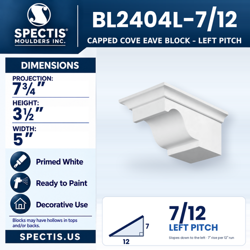 BL 2404L-7/12 Left-hand pair